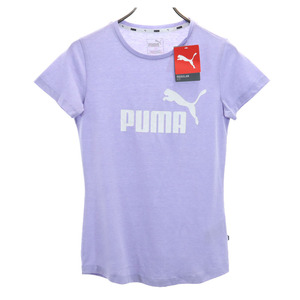 未使用 プーマ 半袖 Tシャツ M パープル系 PUMA タグ付き レディース