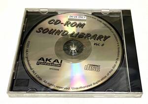 AKAI CD-ROM SOUND LIBRARY vol.0 (APCD006）未開封品