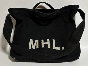 MHL マーガレットハウエル トートバッグ ショルダーバッグ キャンバス