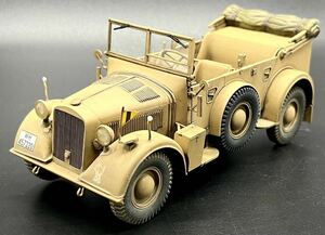 戦車模型 完成品 1/35 タミヤ イタレリ ドイツ軍 ホルヒ社製 kfz.15 第164軽アフリカ師団 第220装甲偵察大隊所属車 1942年 北アフリカ