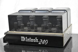 【C】McIntosh MC240 真空管 パワーアンプ マッキントッシュ 3030395【送料無料!!】