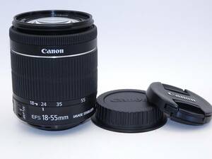 【外観特上級】Canon 標準ズームレンズ EF-S18-55mm F3.5-5.6 IS STM