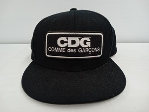 CDG COMME des GARCONS コムデギャルソン／ キャップ／スナップバック／ブラック／IS-K601