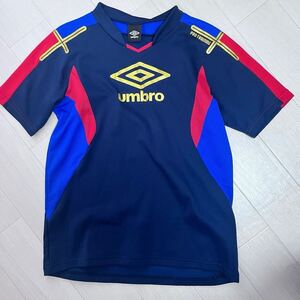 y2k アンブロ　UMBRO 半袖 Tシャツ 丸首　スポーツウェア　サッカーウェア M 61031FH