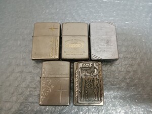 必見!!　厳選　 ZIPPO　 ジッポ　 ジッポー　まとめ　5点　 オイルライター 　ライター　 喫煙具　エヴァ　ジャンク