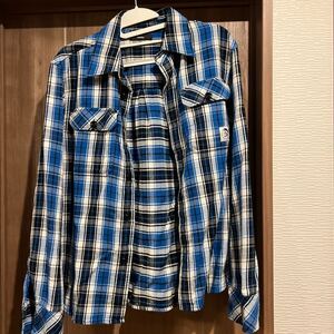 diesel チェック 長袖シャツ