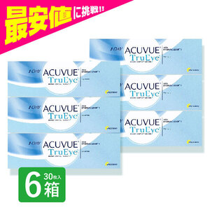 ワンデーアキュビュートゥルーアイ 30枚 6箱 コンタクトレンズ 1day 1日使い捨て ジョンソン&ジョンソン ネット