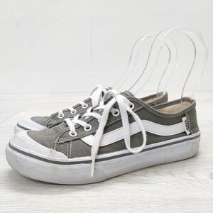 VANS V356 ブラックボール 22.5cm ローカット スニーカー グレー バンズ 3-0905G 220737