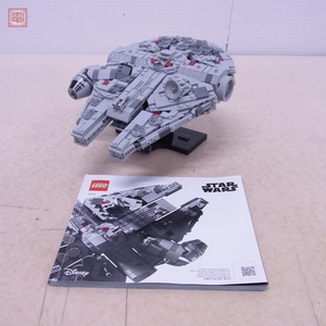 組立済 レゴ 75375 スターウォーズ ミレニアム・ファルコン LEGO STAR WARS 現状品【20