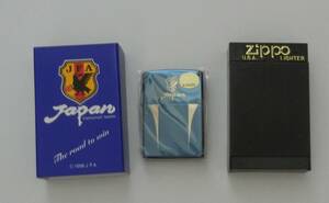 貴重 未使用品 ZIPPO U.S.A サッカー JFA　オリジナルグッズ　 ジッポ ナンバー入　　The road to win Japan コレクション コレクター