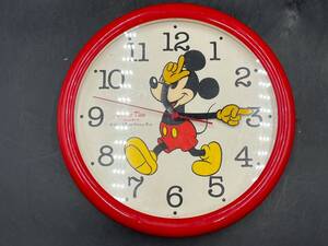 【動作品】 Disney Time/ディズニー タイム ミッキーマウス 掛け時計 時計 ウォールクロック ウォルト ディズニー プロダクト FW634R