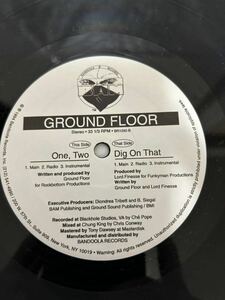 ◎J650◎LP レコード Ground Floor/One Two/Dig On That/US盤