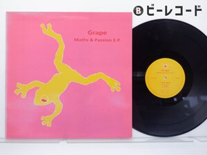 Grape「Maths & Passion E.P.」LP（12インチ）/Vinyl Japan(TASK15)/洋楽ロック