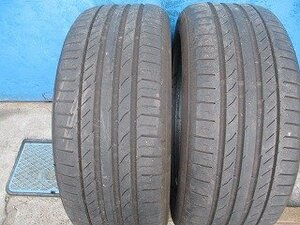 【イ192】●ContiSportContact 5★225/50R18W★2本売切り