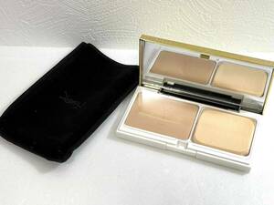 B1454N 未使用 YSL フォーエバー ライトクリエイター コンパクト ケース イヴサンローラン Yves Saint Laurent ファンデーション 現状品