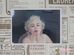 ★☆★21023-ExHS★☆★[MARILYN MONROE-STICKER] マリリン・モンロー