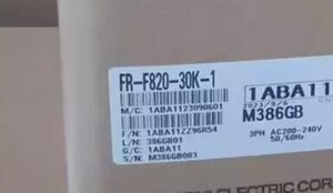 新品 未使用 MITSUBISHI 三菱電機 FR-F820-30K-1 インバーター【６ヶ月保証】