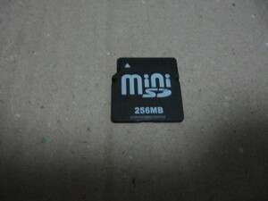 miniSDカード 256MB 