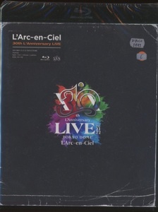 L`Arc~en~Ciel　30th L`anniversary LIVE　Blu-ray　外装フィルム付き　ラルク
