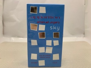 ☆1000円スタート☆ 【未開封】エマニュエルウンガロ 香水 アパラシオンスカイ/emanuel ungaro apparition sky 30ml ◆26837