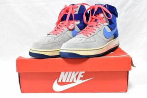 ＠2013年製造 美品 抗菌洗浄済み ナイキ NIKE エアフォース1 AIR FORCEⅠ28.5cm スニーカー ハイカット