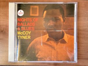  CD★McCOY TYNER / NIGHTS OF BALLADS & BLUES 旧規格盤