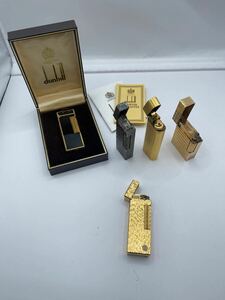 1円スタート dunhill Cartier Dupont ダンヒル カルティエ デュポン ライター 喫煙具