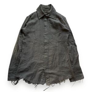 G.O.A 00s Distressed Shirt ゴア goa archive 14th addiction KMRii yasuyuki ishii ifsixwasnine lgb L.G.B. share spirit 00s