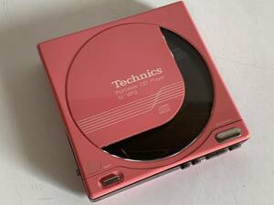 ④u327◆Technics テクニクス◆CDプレーヤー PORTABLE CD PALYER SL-XP3 ピンク DIGITAL FF-1 ポータブルプレイヤー オーディオ機器