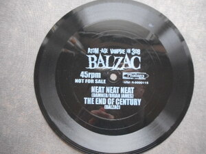 A4759 【ソノシート】 バルザック BALZAC／NEAT NEAT NEAT／END OF CENTURY／盤のみ