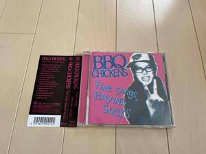 ★BBQ Chickens『Fine Songs,Playing Sucks』CD★ken yokoyama/razors edge/thrash/hi-standard/pizza of death