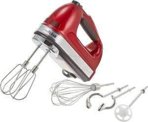 未使用品　キッチンエイド(Kitchen Aid) 9段階ハンドミキサー キャンディアップル 9KHM928CA