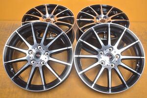 240227502547210　WEDS　TEAD　17×7J　+53　5穴　PCD114.3　ハブ径73mm　テーパー　4本セット