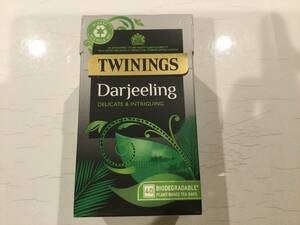 20231213(1) トワイニング　イギリス国内販売のダージリン　TWININGS Darjeeling　１００ｇ(４０パック)