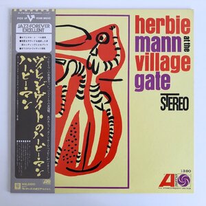 LP/ HERBIE MANN / HERBIE MANN AT THE VILLAGE GATE / ハービー・マン / 国内盤 帯・ライナー ATLANTIC P-7515A 40624