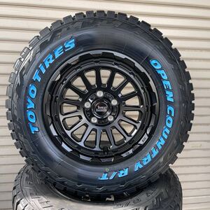 バークレイハードロック　リザード◆TOYOオープンカントリーRT235/70R16◆16×7J+38 ◆デリカD5 エクストレイルRAV4 ホワイトレター