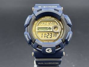 【未使用】G-SHOCK G-9100-2DR GULFMAN 海外モデル ガルフマン ネイビー クォーツ Gショック CASIO カシオ 希少 J1