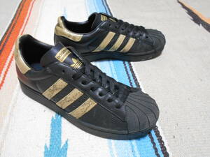 ２００１年製ADIDASアディダス スーパースター ブラック黒スネーク蛇バスケットボール プロモデル HIPHOP BEASTIEBOYS SKATEBOARD RUN DMC