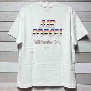 SIZE XL NIKE AIR FORCE 1 WHITE TEE SHIRT ナイキ エア フォース ワン ホワイト Tシャツ