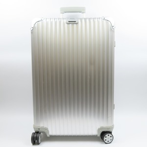 96585★1円スタート★RIMOWA リモワ 中極美品 トパーズ 82L 4輪 5〜7泊 トラベル 旅行 スーツケース 920.70 キャリーバッグ アルミ