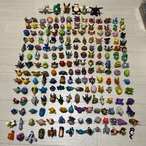 ポケットモンスター ポケモン 指人形 大量　200体以上　まとめ売り　ポケモンキッズ 初期　 当時物　 フィギュア ソフビ　セット　