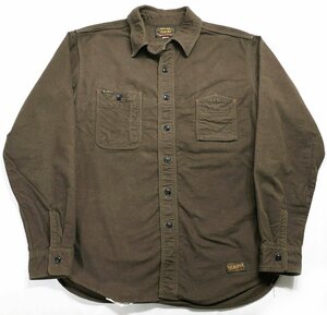 TOYS McCOY (トイズマッコイ) OIL DIGGER FLANNEL SHIRT / オイルディガー コットンフランネルシャツ TMS2208 ブラウン size 16(L)