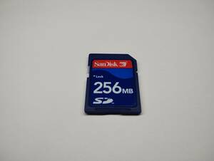 256MB　メガバイト　SanDisk　SDカード　メモリーカード