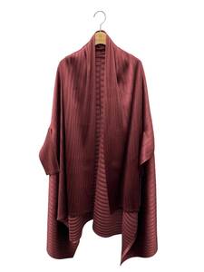 プリーツプリーズイッセイミヤケ PP33-F0373 コート ボルドー BOUNCE ROBE COAT ITLCMGAFK9VC