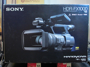 安心30日保証 SONY HDR-FX1000 完全整備品 フォーカス不良も対策済み 新品同様 付属品付き HDVハイビジョン HVR-Z5J民生モデル y84