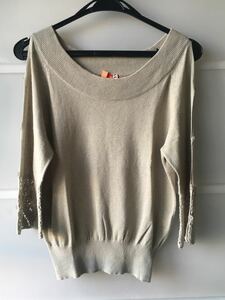 セレクトショップ☆ニットサマーセーター☆Mサイズ