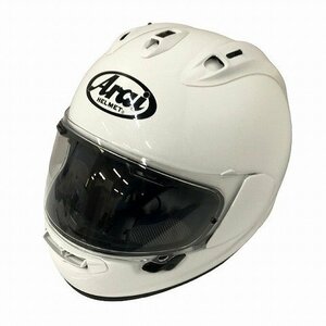 MDG57973小 ★未使用★ Arai アライ RX-7X グラスホワイト XO 63-64cm フルフェイスヘルメット 2022年製 直接お渡し歓迎