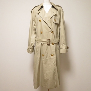 #anc アクアスキュータム Aquascutum コート トレンチコート ベージュ ベルト付き イギリス製 レディース [897544]