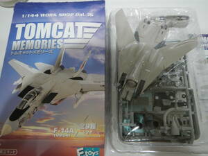 トムキャットメモリーズ Ｆ-14Ａ TOMCAT アメリカ海軍第41戦闘飛行隊「ブラックエイセス」 1/144