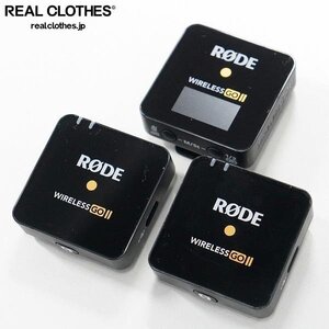 RODE/ロード Wireless GO II ワイヤレス送受信機 マイクシステム 通電確認済み /000